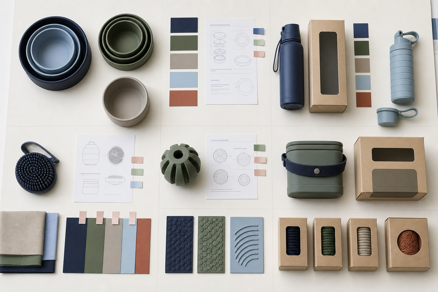 European market assortment planning illustration
