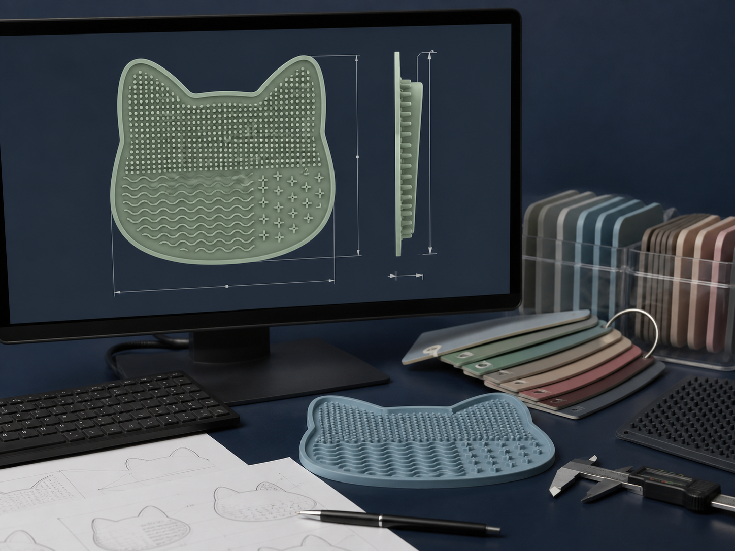 Product direction selection illustration