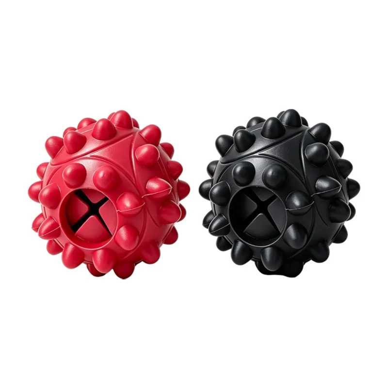 Treat-dispensing pet toy with internal chamber