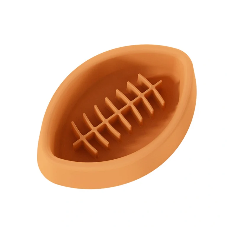 Rugby Silicone Slow Feeder Bowl product overview