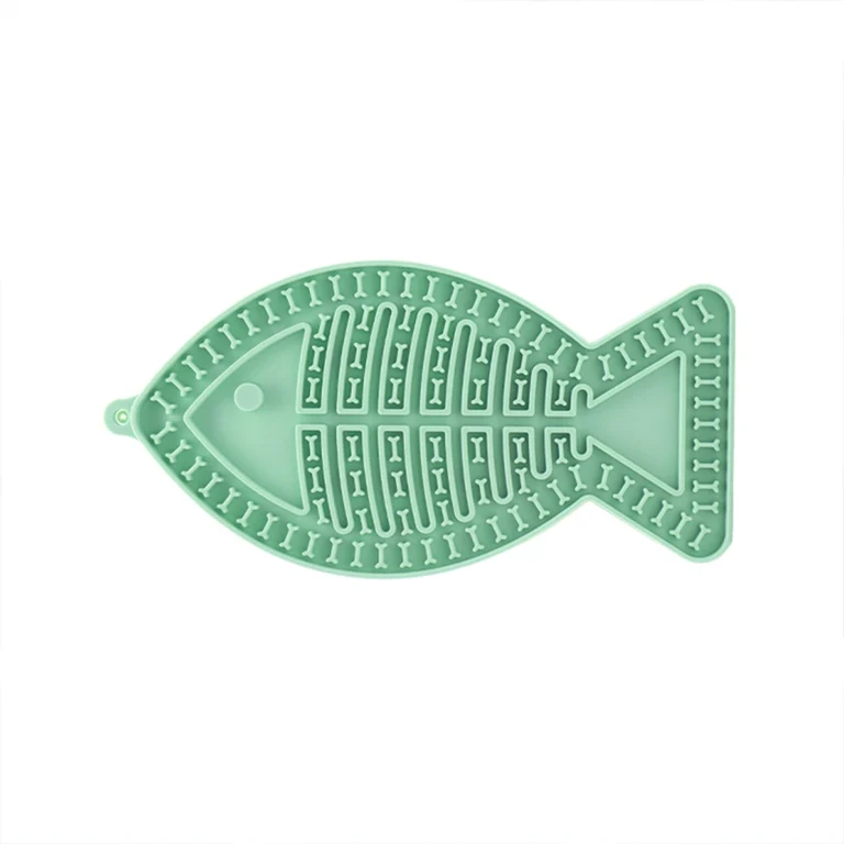 Fish Shaped Silicone Pet Lick Mat product overview