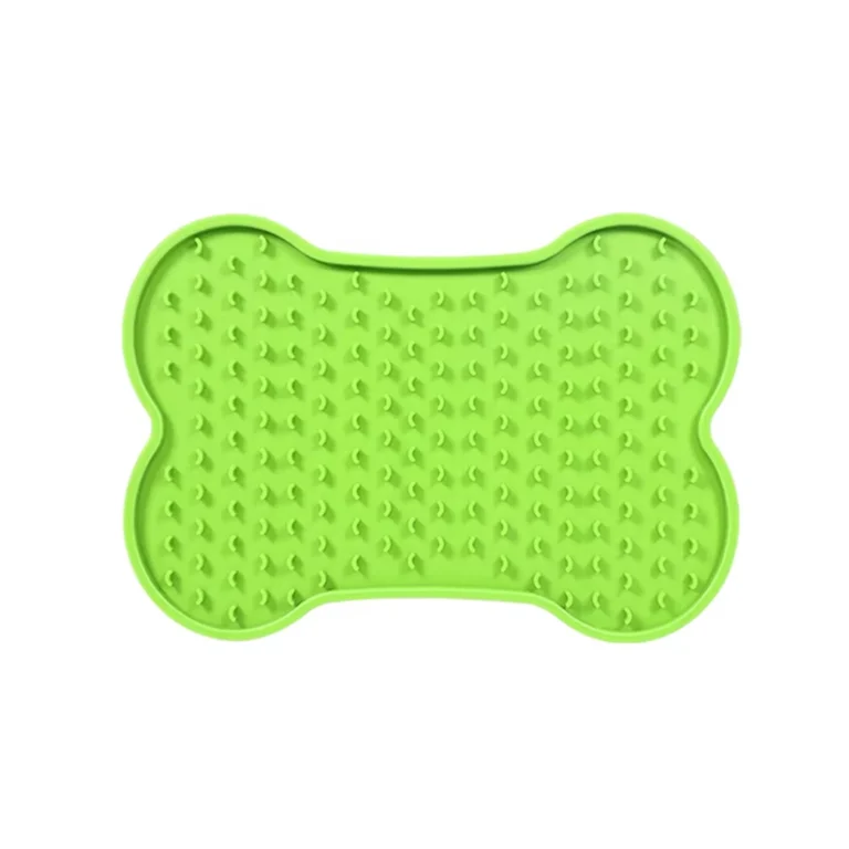 Bone Shaped Silicone Pet Lick Mat product overview