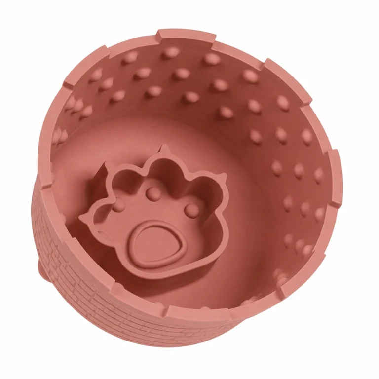 Castle Silicone Slow Feeder Bowl product overview