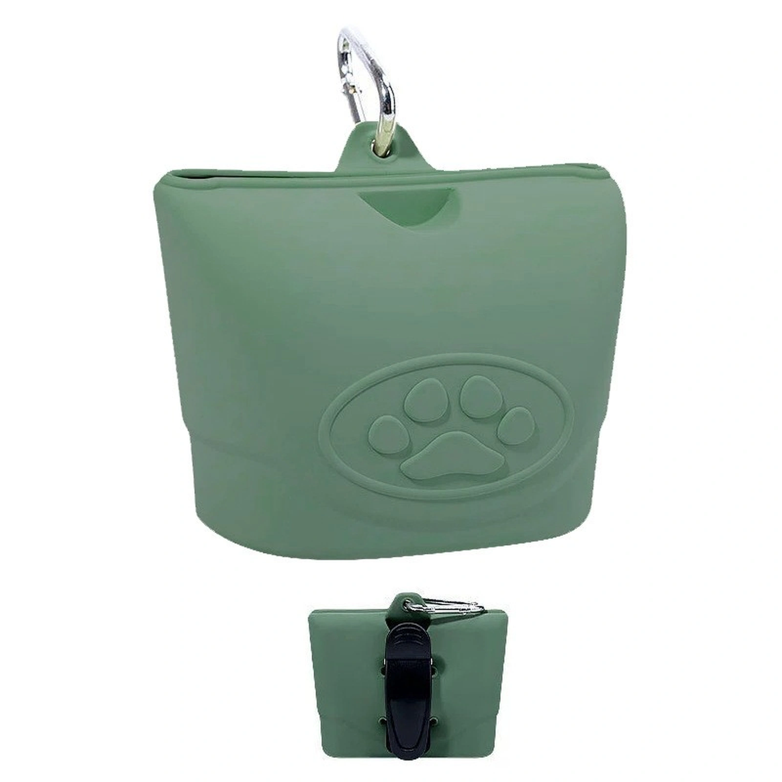 Outdoor Silicone Pet Treat Waist Pouch product overview