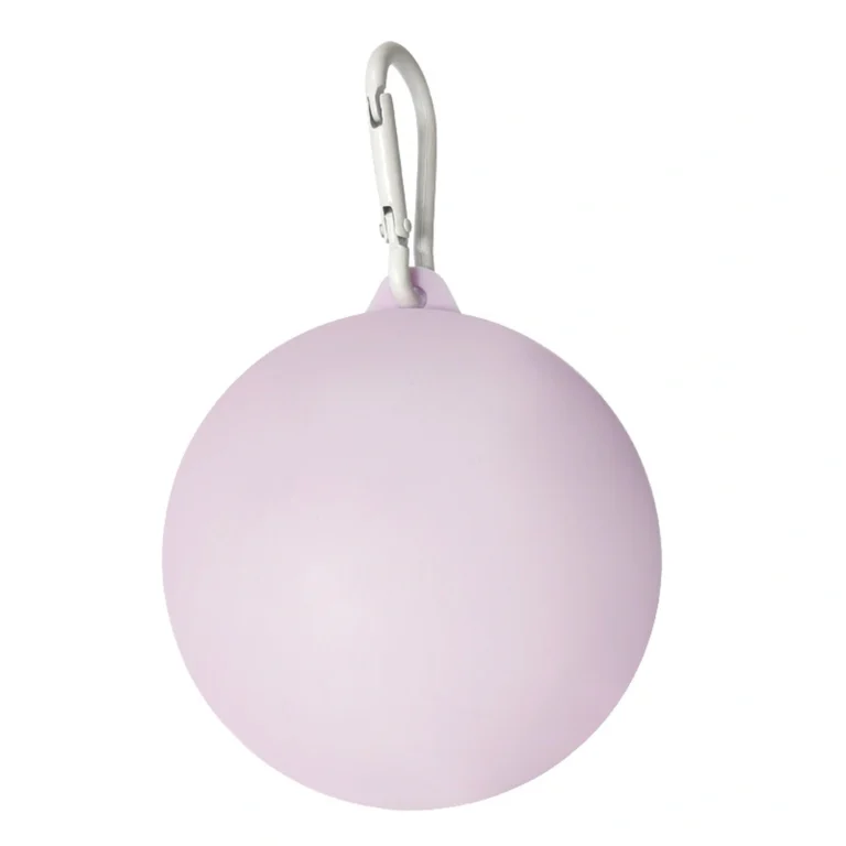 Round Silicone Clip-On Pet Treat Pouch product overview