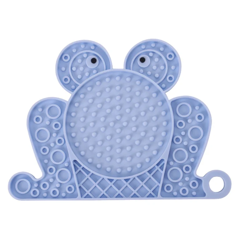 Cartoon Frog Silicone Pet Lick Mat product overview