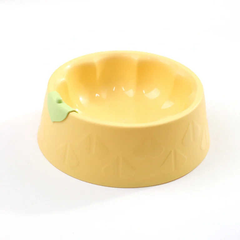 Flower Shaped PP Pet Bowl product overview