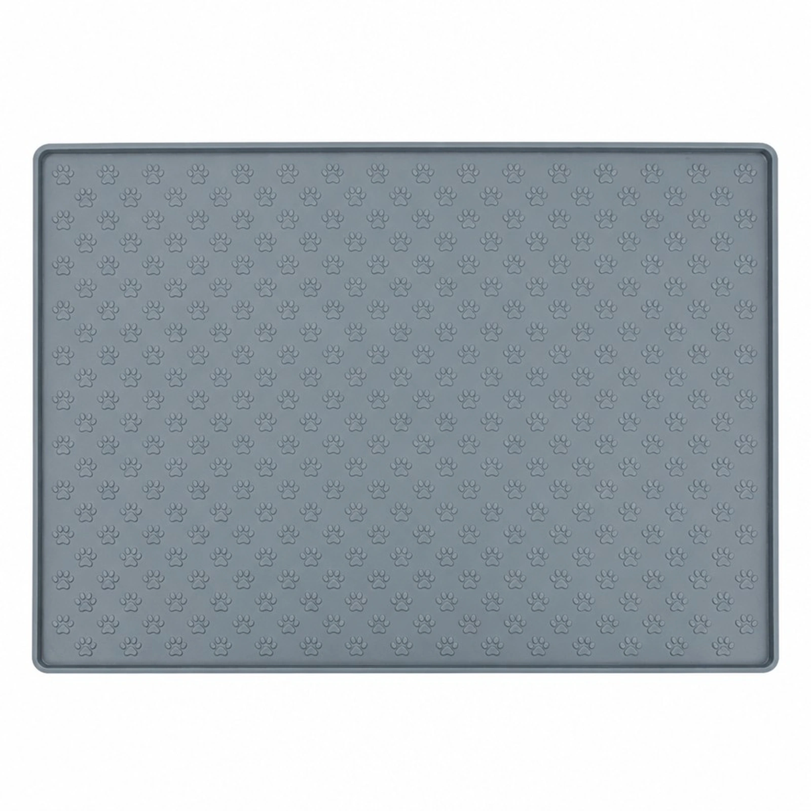 Cat Paw Print Silicone Pet Mat product overview