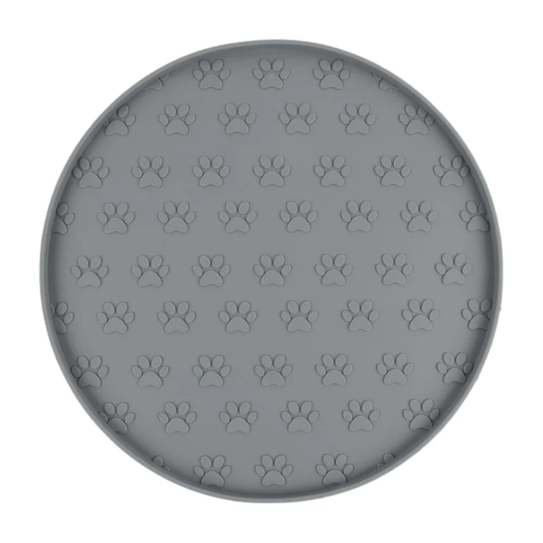 Circular Dog Paw Silicone Mat product overview