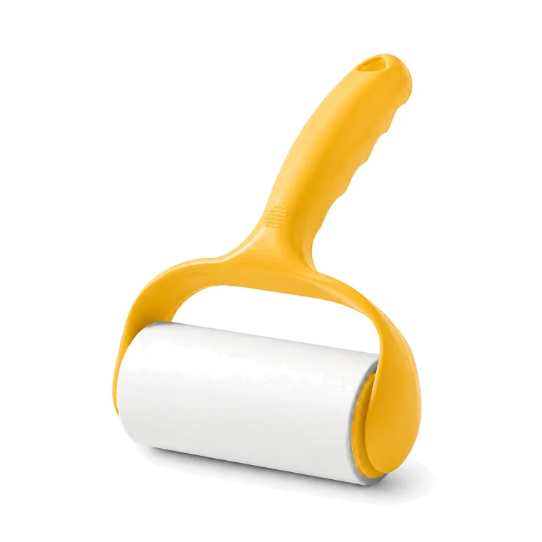 Pet Lint Roller with Replaceable Adhesive Sheets product overview