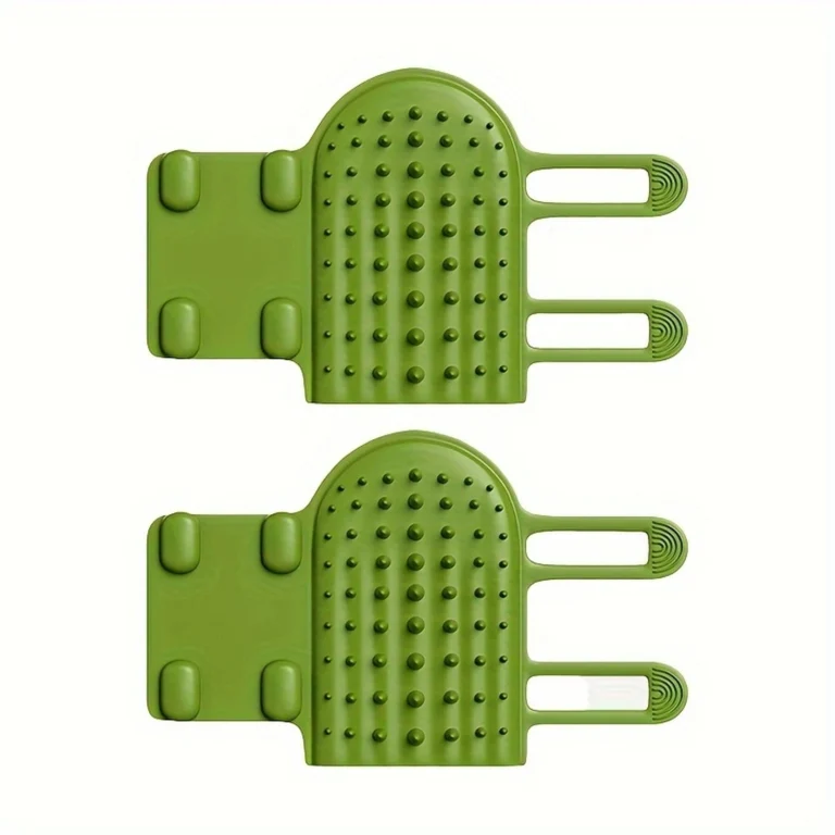 Silicone Cat Corner Grooming Brush product overview