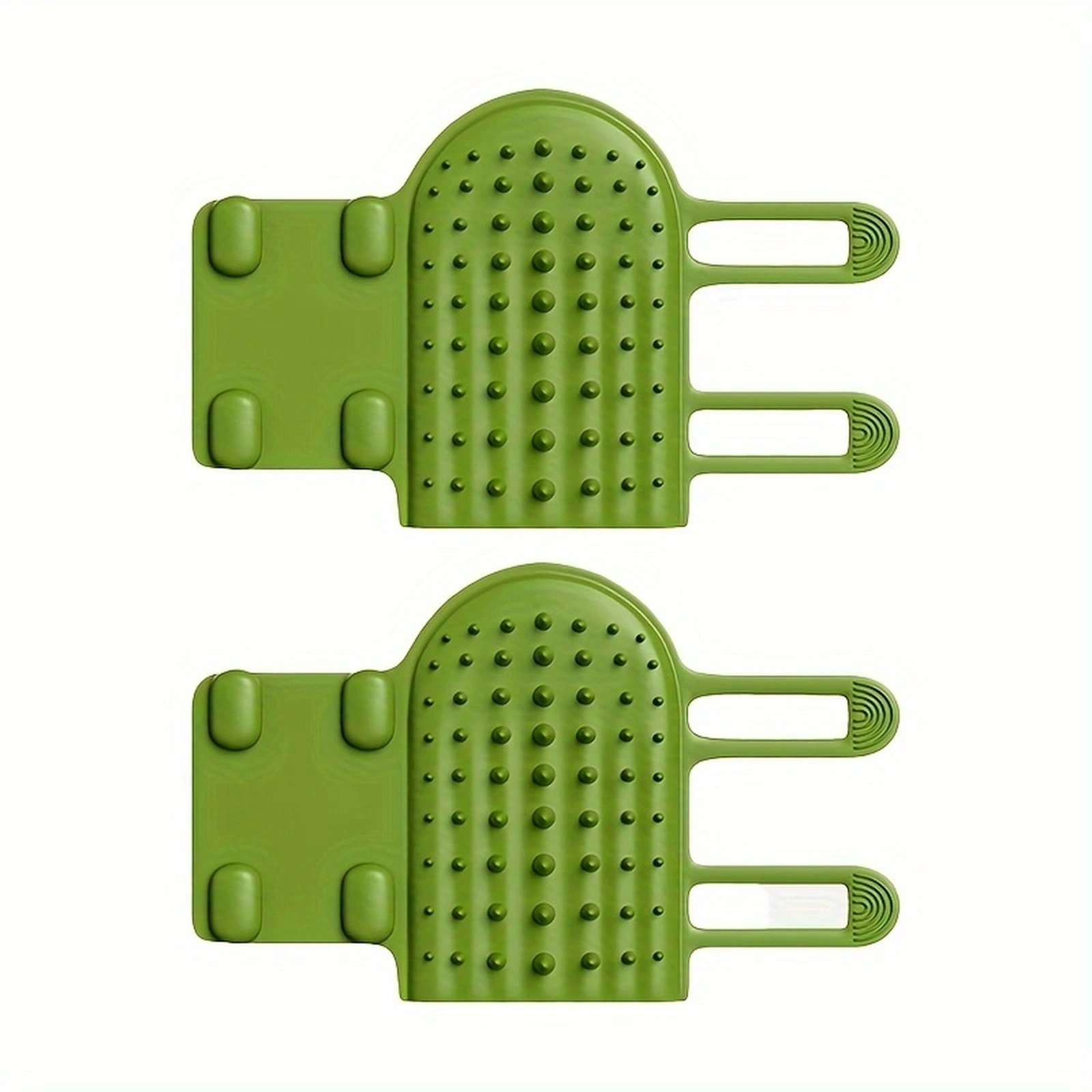 Silicone Cat Corner Grooming Brush product overview