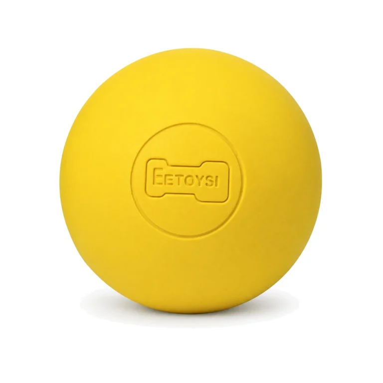 Rubber Solid Bounce Ball Dog Toy product overview