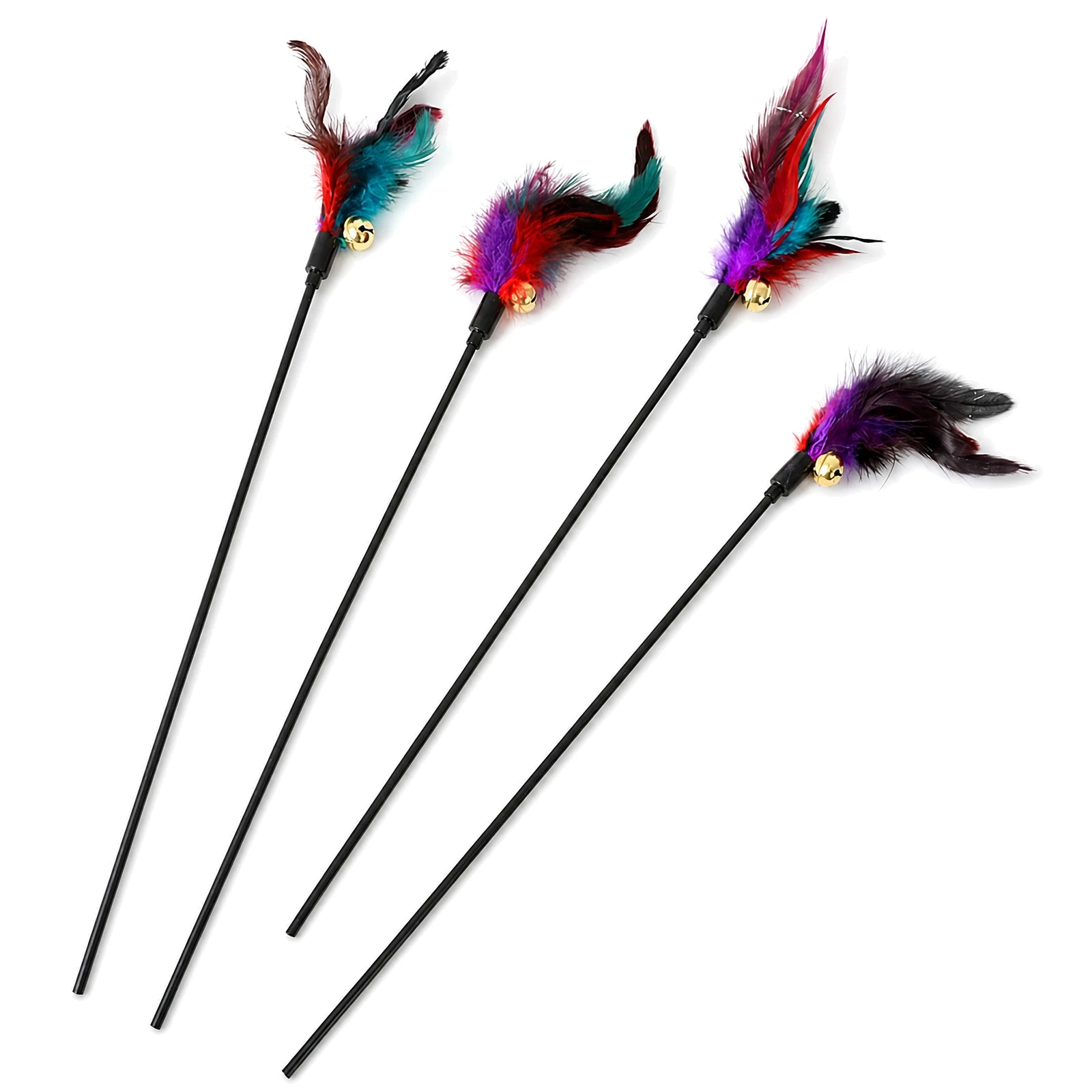 Feather Bell Cat Teaser Wand product overview