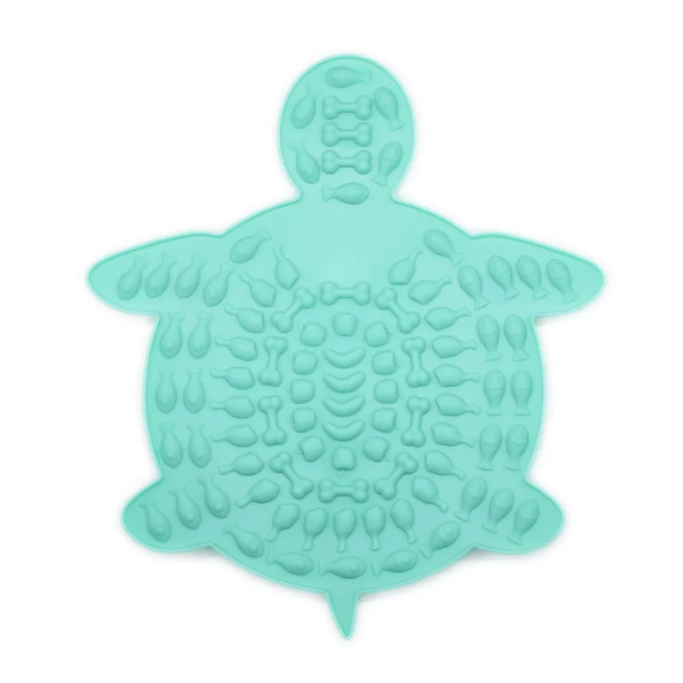 Turtle Shaped Silicone Pet Lick Mat product overview